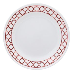 Corelle® Crimson Trellis 6.75 Appetizer Plate